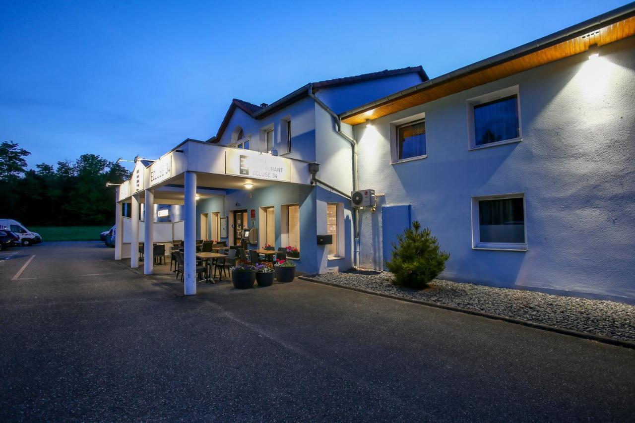 Hotel Ecluse 34 Steinbourg Exterior foto